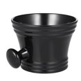 thumbnail image 1 of Cuenco de Afeitar Anself Negro con Asa para Hombre, 1 of 3