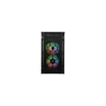 thumbnail image 3 of silverstone fah1mb-pro tempered glass, 3 120mm argb fans, black, mid-tower micro-atx case with mini-dtx and mini-itx support (fara h1m pro), 3 of 7