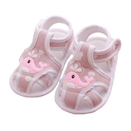 

Hirigin Baby Girls Boys Sandal Cartoon Bear Dolphin Non-slip Summer Flats