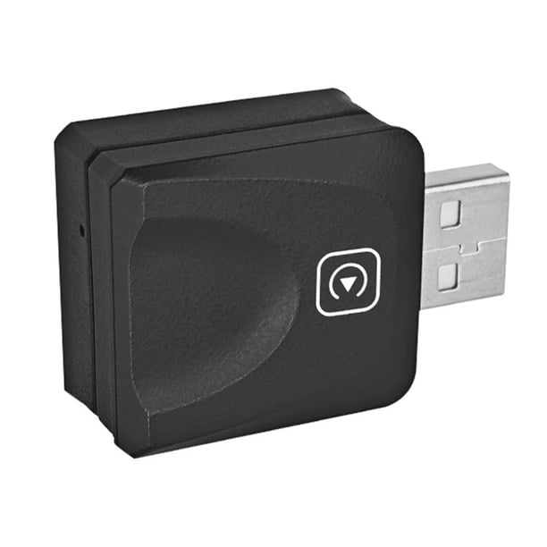 Dongle USB Plug And Play para Modelos Coche OEM Wi CarPlay Android Auto Rojo