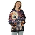 thumbnail image 4 of Spooky Halloween Night Witch Cairn Terrier Glowing Pumpkins All Over Print 3D Hoodie Unisex Merch Hoodies Cairns Dog Lover - 12015, 4 of 6