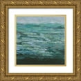thumbnail image 1 of Shanti, Shima 12x12 Gold Ornate Wood Framed with Double Matting Museum Art Print Titled - River Run, 1 of 4