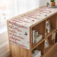 thumbnail image 6 of Table Runners 72 Inches Long Dress Scarves, Butterfly Flower Farmhouse Kitchen Table Runner, Coffee Tablerunners, Farmhouse Vintage Country Pink Floral 14x72 Inch, 6 of 9