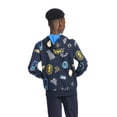 thumbnail image 6 of AND1 Boy's Athletic Sticker Graphic Pullover Fleece Hoodie, Sizes 4-18, 6 of 6