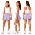 thumbnail image 2 of RBX Girls Skorts - 2 Pack Pleated Scooter Skort Tennis Golf Skirt with Bike Short Lining (7-16), 2 of 7