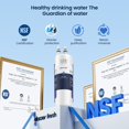 thumbnail image 3 of Filtro de agua para refrigerador GLACIER FRESH compatible con W10295370A, 3 of 9