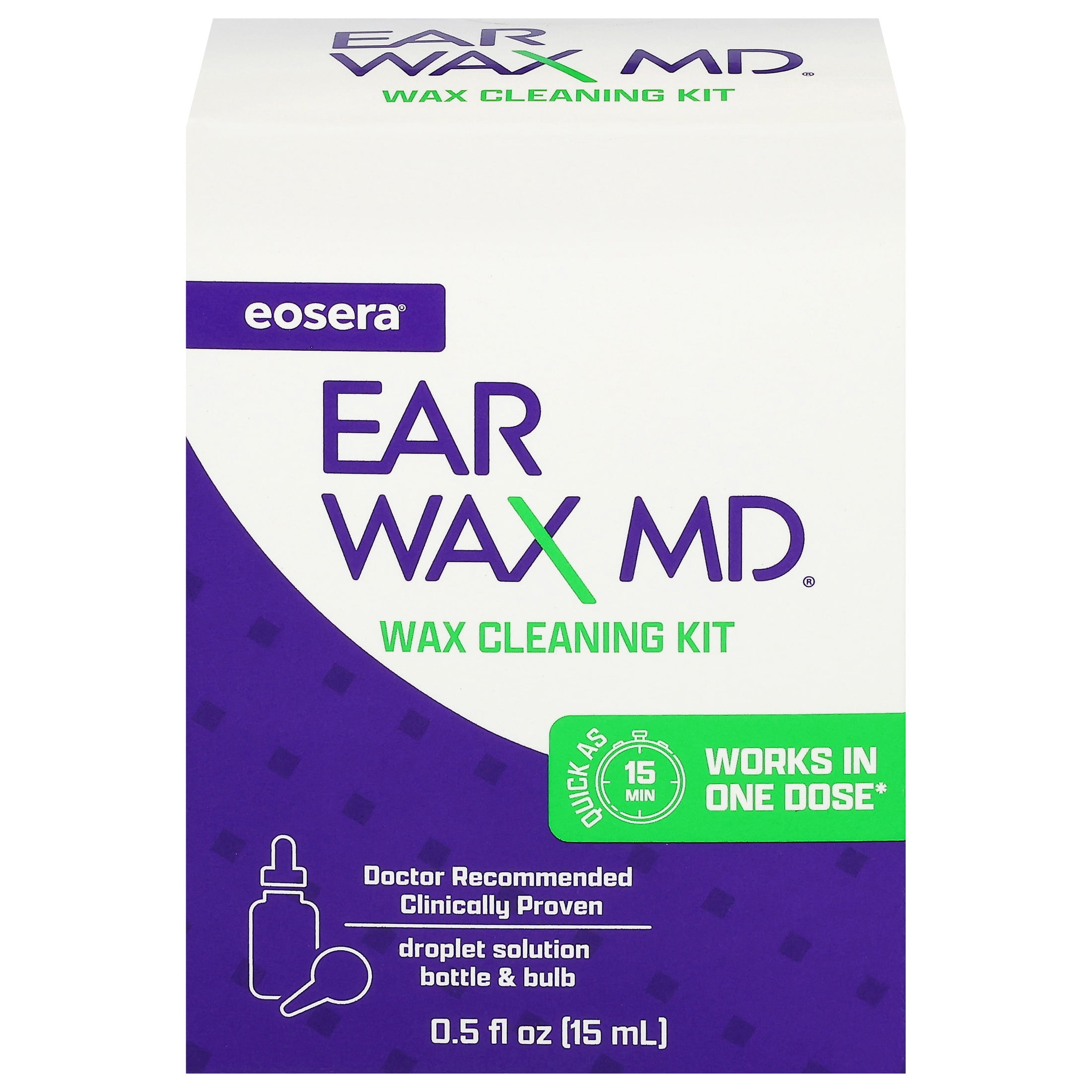 (3 pack) Eosera Ear Wax MD Kit (15mL)