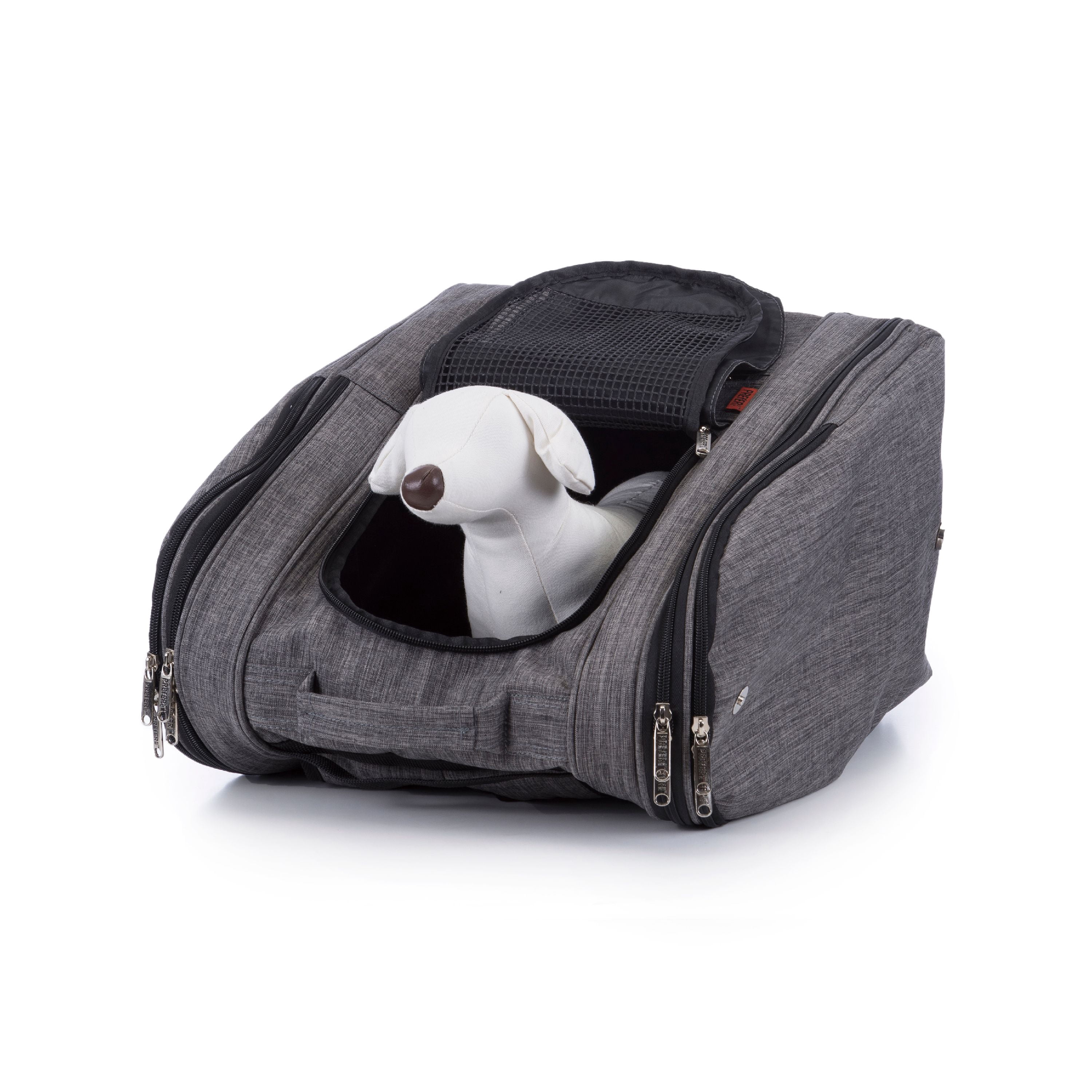 Prefer&nbsp;Pets&nbsp;Travel&nbsp;Gear&nbsp;Adventure&nbsp;Backpack&nbsp;Pet&nbsp;Carrier&nbsp;in&nbsp;Heather&nbsp;Gray