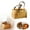 A, variant on 1 Basket Hanging Wicker Basket Hand Woven Wood Storage Basket Portable Wall Hanging Flower Basket Organizer Fruit Vegetable Rattan Box Home Decoration Height