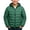 Green, variant on BXJX Boys Puffer Jackets with Hoods, Warm Long Sleeve Zip up Fall Winter Outerwear with Pockets Navy Size 8 T
