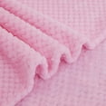 thumbnail image 4 of Teissuly Soft Warm Plaid Fleece Bed Blanket Large Mesh Flannel Blankets Thick Breathable, 4 of 5