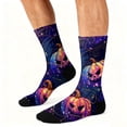 thumbnail image 5 of Kamentoy Unisex Mid-Calf Socks with Halloween Print Socks Breathable Stretch Socks Comfortable Ribbed Cuff Socks for Men and Women, 5 of 6