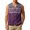 Purple, variant on GrmtClth Mens Sleeveless Vest Button Down Waistcoat, Ethnic Tribal Geometric Print V Neck Casual Tank Top Lightweight Outdoor Camping Sleeveless Shirt Dark Green L