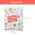 thumbnail image 2 of 300pcs Disposable Snack Packing Bags Snack Paper Bags Snack Takeaway Bags, 2 of 8