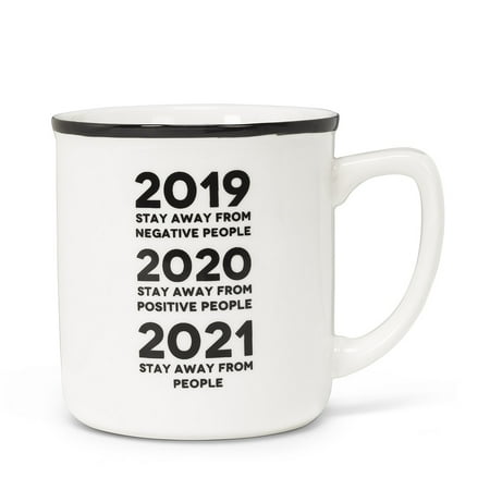 

Set of 12 Stay Away Text Mug