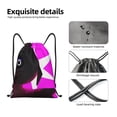 thumbnail image 4 of Pofeuu Five Nights At Freddy'S for Water-Resistant 210D Drawstring Bag Compact Foldable Design Gym Yoga Travel Essentials Lightweight Carryall-Small, 4 of 6