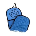 thumbnail image 3 of Toalla de secado de perros 21.26x8.46 "o perros, gatos y otras mascotas toalla de baño para mascotas Azul, 3 of 8
