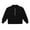 2-Black, variant on Hjtefg Girls Half Zip Cropped Hoodie, Long Sleeve Stand Neck Sweatshirt with Thumb Holes, Preppy Solid Color Top for Teen Girls, Cute Casual Pullover,Color: 1-White Size: 5-6 Years
