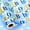 Blue Baby Boy Animals, variant on Kraft Baby Shower Wrapping Paper, Jungle Animals Wrapping Paper, Cute Little Lion Giraffe and Elephant Themed Baby Gift Wrap for Girls Boys Birthday Party Gender Neutral (17 In X 33Ft)