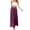 Purple,#063, variant on Womens Cotton Linen Wide Leg Palazzo Pants Boho Elastic High Waist Baggy Trousers Fashion Ruffle Tiered Smocked Pants,XL