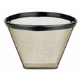 thumbnail image 4 of Xingzhi 2 Pcs Filtre à Café Permanent en Forme de Cône Lavable en Acier Inoxydable Réutilisable Cafetière Machine à Thé Outil, 4 of 6