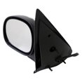 thumbnail image 3 of CarLights360 For Ford F-150/Lobo 2001 2002 2003 Side View Mirror Driver Side | Chrome Housing | Plastic Material | Electric Adjustment | Screws Attachment | Powered Mirror | Rectangular Glass Shape, 3 of 5