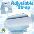 thumbnail image 4 of Visera de baño para bebé MARS BABY, gorro de ducha ajustable, azul, 4 of 9