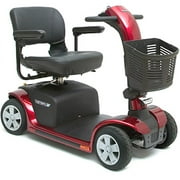 Pride Victory 9 4-Wheel Standard Scooter, Red