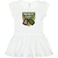 thumbnail image 3 of Inktastic Proud Military Daughter Soldier Hero Girls Baby Dress, 3 of 5