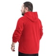 thumbnail image 3 of Men's G-III Sports by Carl Banks Red Houston Rockets Adaptive Team Arc Fleece Hoodie, 3 of 7