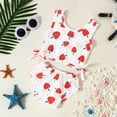 thumbnail image 2 of Gerichy Toddler Girl Swimsuit,Girls Bathing Suit Girls' Beach Sport Wrap Around Bikini 3-Piece Swimsuit Bathing Suits Set with Beach Skirt, 2 of 3