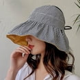 thumbnail image 5 of Sombrero de verano ajustable con circunferencia de 54 a 58 cm, sombrero de copa vacío, sombrero plegable para mujer, sombrero de ala grande, lindo parasol con forma de fruta, sombrero protector solar, 5 of 5