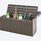 thumbnail image 3 of Armario Gabinete Baúl Grande Plástico Barú Exterior Rimax Marrón Claro, 3 of 5