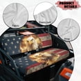 thumbnail image 6 of HUIACONG Eagle Flag UTV Seat Covers Waterproof Comfortable UTV Seat Covers Protector Non-Slip Soft for Kawasaki Mule 3010, 6 of 7