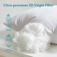 thumbnail image 6 of Oubonun 18x18 Pillow Inserts Set of 2, Soft Fluffy Throw Pillow Forms, Decorative Cushion Inserts with Polyester Filling for Sofa Couch Bed, Machine Washable, 6 of 8
