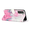 thumbnail image 6 of Allytech Wallet Case for Samsung Galaxy S21 Plus, PU Leather Folio Flip Stand Shockproof Protection TPU Inner Impact Resistant Cards Holder Case Cover for Samsung Galaxy S21 Plus,Pink Marble, 6 of 7