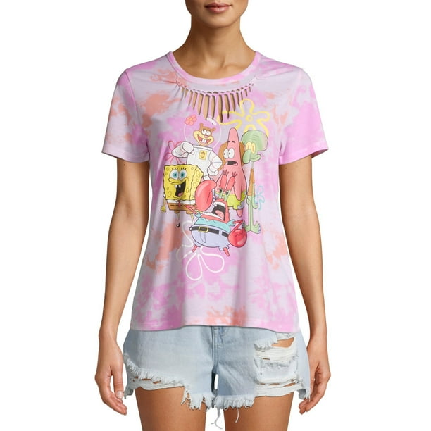 spongebob tie dye shirt walmart