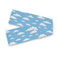thumbnail image 7 of Yayeee Table Runner 70 inches Long for Home Kitchen Rectangle Dining Table Holiday Party Decoration, Cartoon Cloud Pattern, 7 of 7