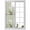 Green, variant on Butterfly Flowers Window Privacy Film, Vintage Stained Glass Green Spring Static Cling UV Sun Blocking Heat Control Window Tint Day and Night, Non-Adhesive One Way Windows Privacy Cover 17.7''x39.3''