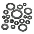 thumbnail image 4 of Bybiment M16 Rubber Flat Washer, 20 Pieces 16mm ID 24mm OD 2mm Thick Spacer Gasket for Pipe Water Hose Fastener,, 4 of 6