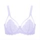 thumbnail image 4 of Sujetador minimizador HSIA Mermaid Scales Lace, cobertura total, color morado, 4 of 7