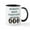 White/Black Inside, variant on CafePress - Monkeys Make Everything Better - 11 oz Ceramic Mug - Novelty Coffee Tea Cup