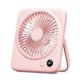 thumbnail image 1 of Otlonpe Ventilador de escritorio portátil con pilas, 4000 mAh recargable pequeño ventilador de mesa personal de 6,5 pulgadas, 4 velocidades, plegable 180°, pantalla LED, banco de energía para viajes,, 1 of 5