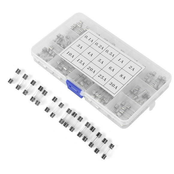 Glass Fuse Assortment150Pcs Glass Fuse 5x20mm Glass Fuse Tube Glass Fuse Maximized Efficiency