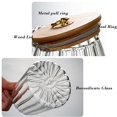 thumbnail image 4 of Bidón de almacenamiento FANTESTICRYAN Glass de 700 ml con tapa de bambú (x2), 4 of 6