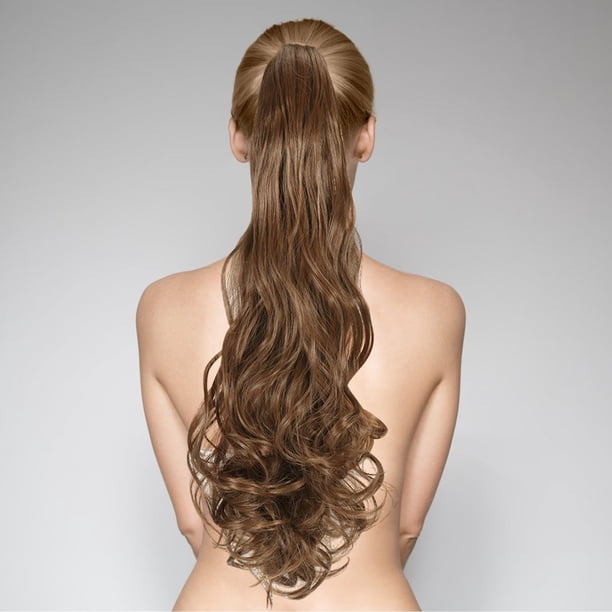 Xihbxyly Peluca de Cola de Caballo con Sujeción, Diseño Práctico con Clip, Ligera y Cómoda de Llevar, Diversos Estilos y Colores, Fácil de Usar y Quitar, Perfecta para Looks Diarios y Eventos, Ideal