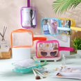thumbnail image 2 of Neceser de viaje Silkfly de PVC transparente con asa, 2 of 7