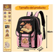 thumbnail image 3 of Mochila Capibara Nueva De Moda, Capibara Malubero, Rosa con negro, 3 of 5