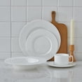 thumbnail image 6 of Stone Lain Sylvie 20-Piece Dinnerware Set Bone China, White, 6 of 6