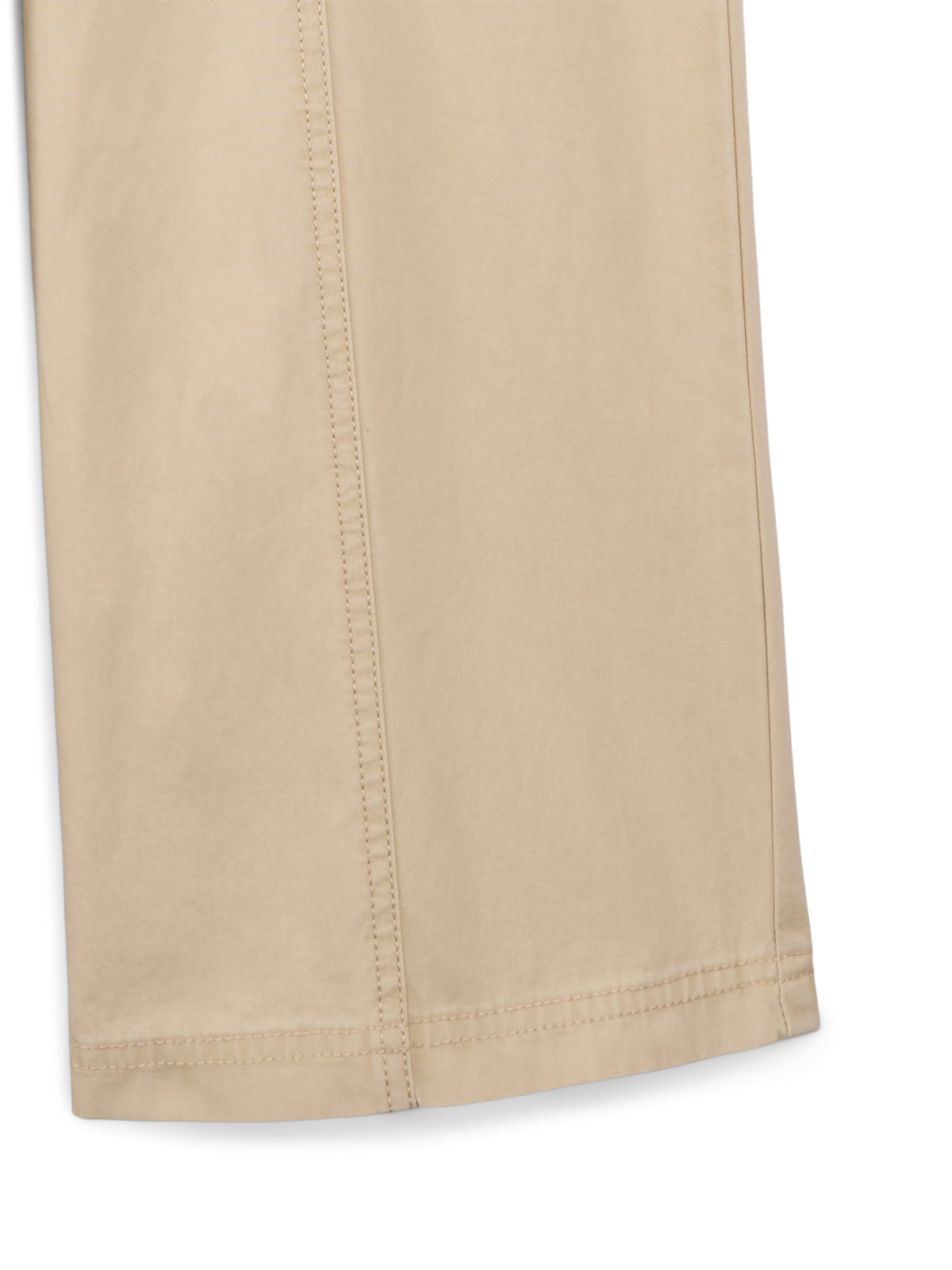 Weekend Academy Girls Elastic Waist Pull-On Pants, Sizes 4-18